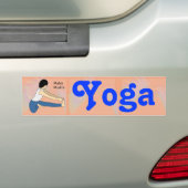 Maha_Mudra Yoga-bumpersticker Bumpersticker (Op auto)