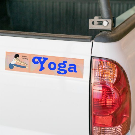 Maha_Mudra Yoga-bumpersticker Bumpersticker (Op Truck)