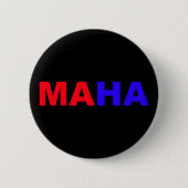 MAHA RONDE BUTTON 5,7 CM (Voorkant)