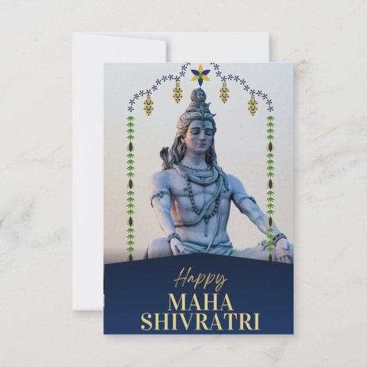 Maha Shavitiri Christmas Heirloom Treasure Kaart (Achterkant)