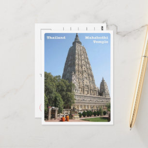 Mahabodhi Temple - Thailand - Briefkaart