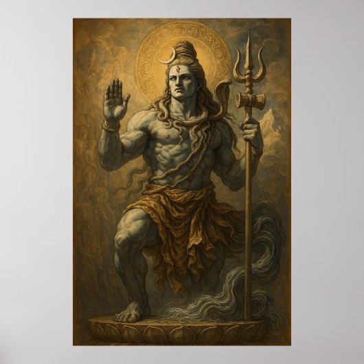 Mahadev, Vernietiger van het Kwaad Poster (Voorkant)