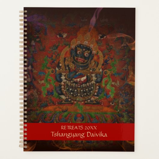 Mahakala From Tibetan Buddhism Personalized Planner (Voorkant)