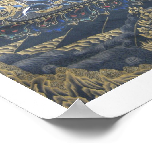 Mahakala-Poster Poster (Hoek)