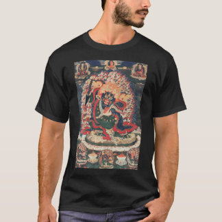 Mahakala Tibetaans schilderij 18e T-shirt