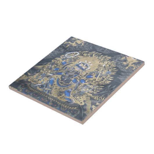 Mahakala Tile Tegeltje (Zijkant)