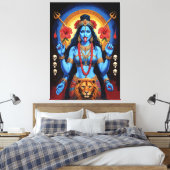 Mahakali Canvas Afdruk (Insitu (Slaapkamer))