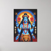 Mahakali Canvas Afdruk (Voorkant)