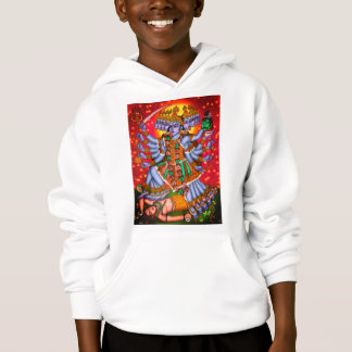 Mahakali Digital Art Hoodie – Spirituele Devotie W