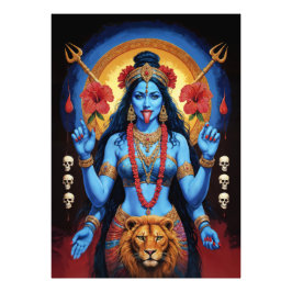 Mahakali Foto Afdruk