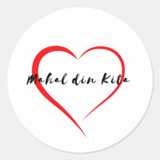 Mahal din Kita Stickers