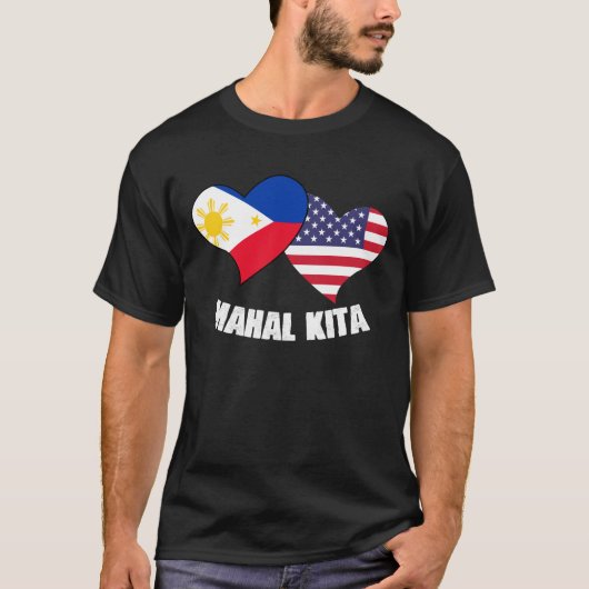 Mahal Kita Filipino Love Expression For A Pinay T-shirt (Voorkant)