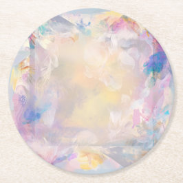 Mahalia bierviltjes ronde kartonnen onderzetter