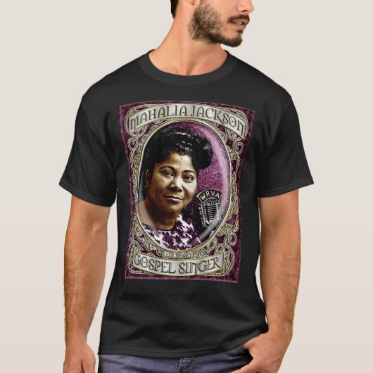 Mahalia Jackson Gospel Singer D-1 Shirt Premium T- (Voorkant)