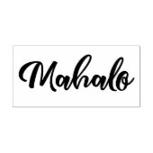 Mahalo3 Rubberstempel (Afrduk)