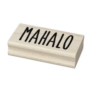 Mahalo5 Rubberstempel
