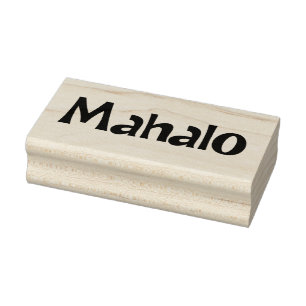Mahalo6 Rubberstempel