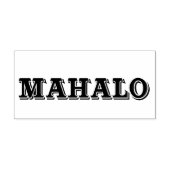 Mahalo8 Rubberstempel (Afrduk)