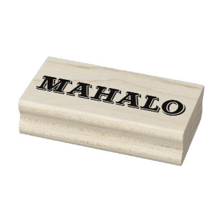 Mahalo8 Rubberstempel