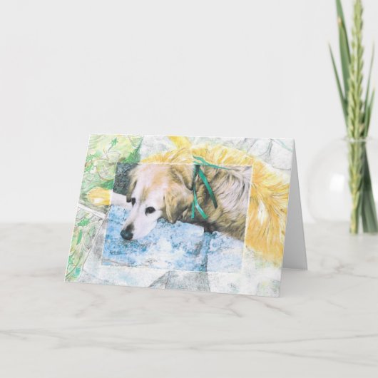 "Mahalo", de edele techniek die in 1970 werd gecre Kaart (Voorkant)