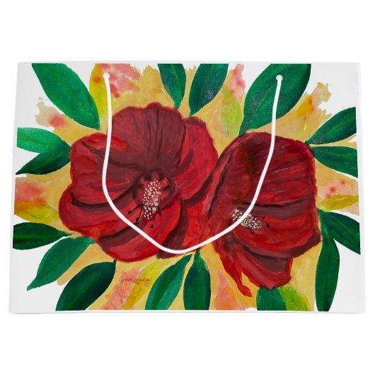 Mahalo geschenktas groot cadeauzakje (Voorkant)