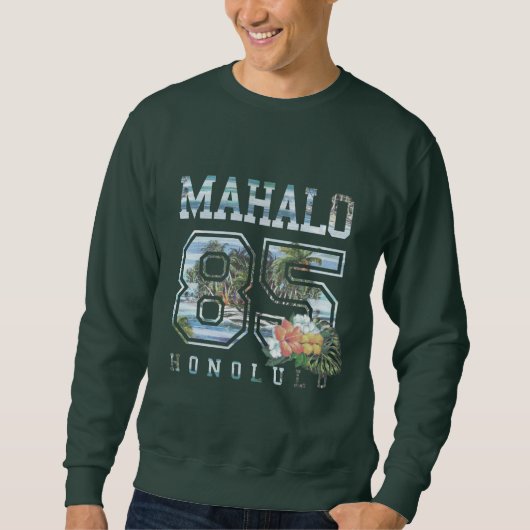 Mahalo Honolulu 85, Bloemen Trui (Voorkant)