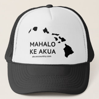 Mahalo Ke Akua Trucker Hat Pet