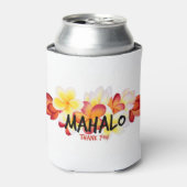 Mahalo Plumeria Blikjeskoeler (Blikje Voorkant)