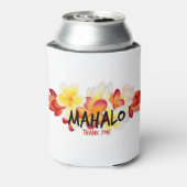 Mahalo Plumeria Blikjeskoeler (Blikje Achterkant)