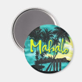 Mahalo Sunset Magnet (Voorkant / Achterkant)