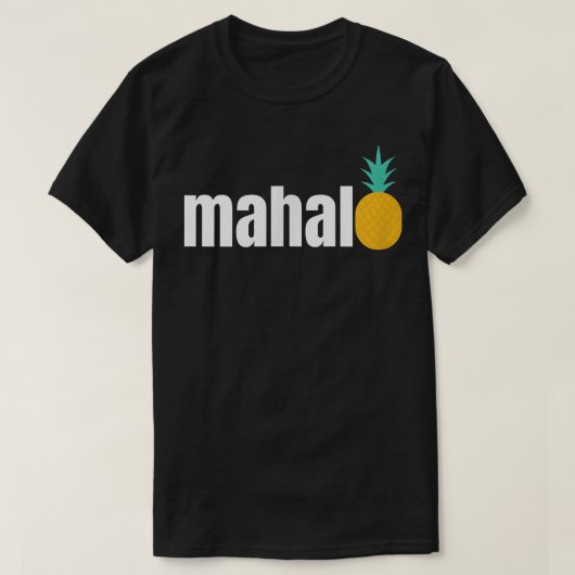 MAHALO  T-SHIRT (Design voorkant)