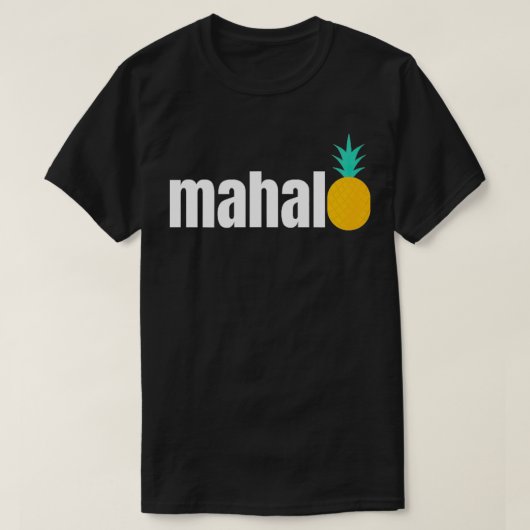 MAHALO T-SHIRT (Design voorkant)