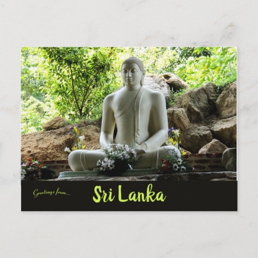Mahamevnawa Buddhist Klooster Sri Lanka Briefkaart (Voorkant)