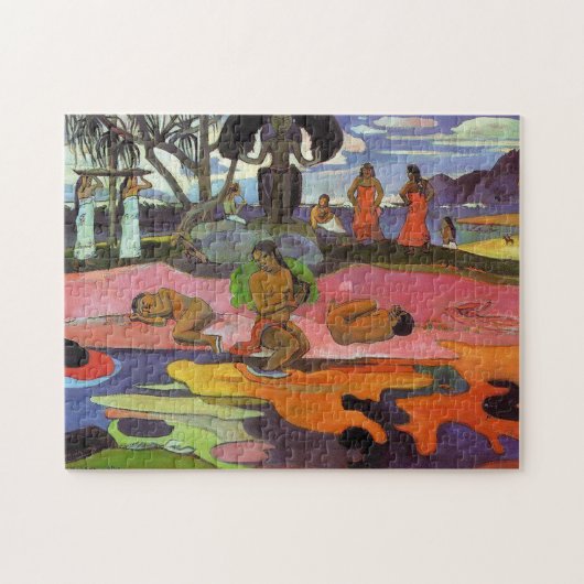 "Mahana No Atua" - Paul Gauguin Legpuzzel (Horizontaal)