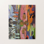 "Mahana No Atua" - Paul Gauguin Legpuzzel (Verticaal)