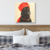 Maharaja 2010 canvas afdruk (Insitu (Slaapkamer))