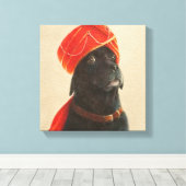 Maharaja 2010 canvas afdruk (Insitu (Houten vloer))