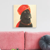 Maharaja 2010 canvas afdruk (Insitu (Woonkamer))