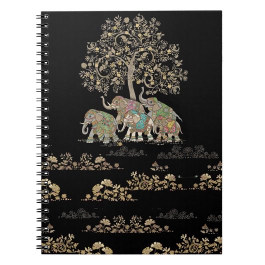 Maharaja Elephant Notitieboek (Voorkant)