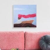 Maharajah at Speed Canvas Afdruk (Insitu (Woonkamer))