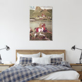 Maharana Jawan Singh Canvas Afdruk (Insitu (Slaapkamer))