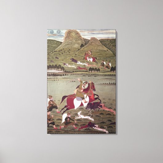 Maharana Jawan Singh Canvas Afdruk (Voorkant)