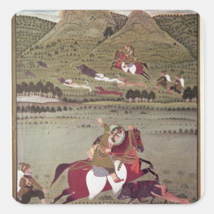 Maharana Jawan Singh Vierkante Sticker