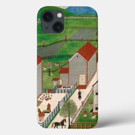 Mahatango Valley Boerderij, eind 19e eeuw Case-Mate iPhone Case (Achterkant)