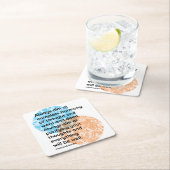 Mahatma Gandhi Altijd citeert Kartonnen Onderzetters (Insitu)