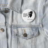 Mahatma Gandhi Animal Rights Ronde Button 5,7 Cm (In situ)