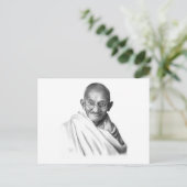 Mahatma Gandhi Briefkaart (Staand voorkant)