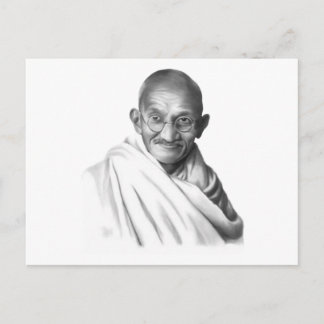 Mahatma Gandhi Briefkaart