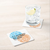 Mahatma Gandhi Gentle Quotes Kartonnen Onderzetters (Insitu)