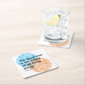 Mahatma Gandhi Good Man Quotes Kartonnen Onderzetters (Insitu)